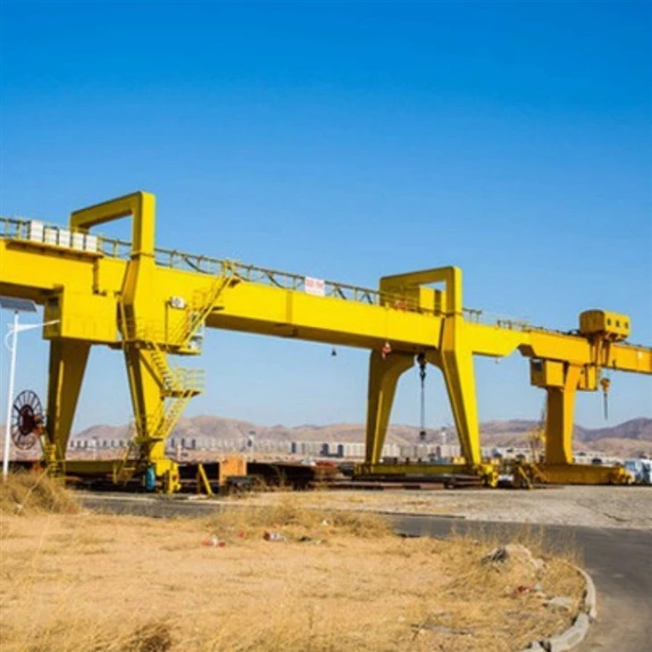 Double Gantry Crane Beam Rail Track Crane