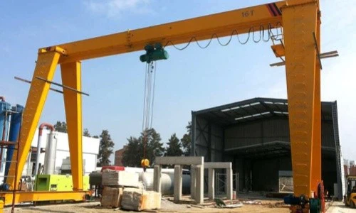 Ground Rail Single Girder Gantry Crane